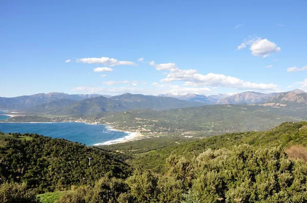 Hermoso Paisaje Del Sur Córcega Ajaccio Francia — Foto de Stock