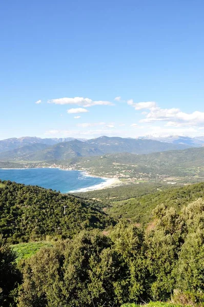Bellissimo Paesaggio Del Sud Della Corsica Ajaccio Francia — Foto Stock
