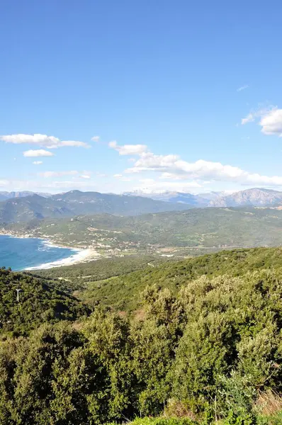 Hermoso Paisaje Del Sur Córcega Ajaccio Francia — Foto de Stock