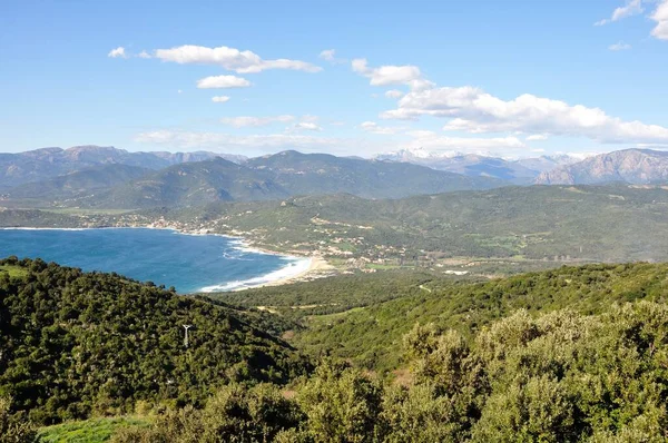 Όμορφο Τοπίο Της Νότιας Κορσικής Ajaccio Γαλλία — Φωτογραφία Αρχείου