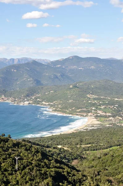 Bellissimo Paesaggio Del Sud Della Corsica Ajaccio Francia — Foto Stock