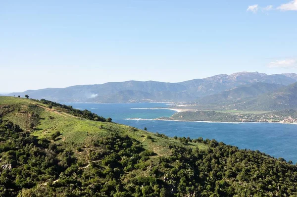 Bellissimo Paesaggio Del Sud Della Corsica Ajaccio Francia — Foto Stock