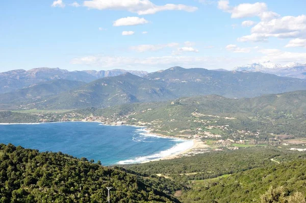 Hermoso Paisaje Del Sur Córcega Ajaccio Francia — Foto de Stock