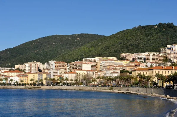 Güney Korsika Nın Güzel Manzarası Ajaccio Fransa — Stok fotoğraf