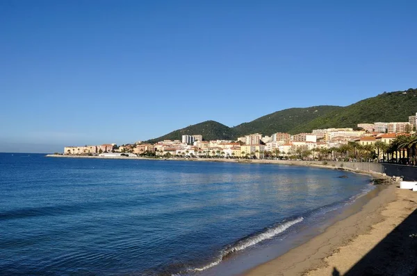 Güney Korsika Nın Güzel Manzarası Ajaccio Fransa — Stok fotoğraf