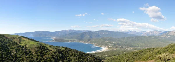 Piękny Krajobraz Południowej Korsyki Ajaccio Francja — Zdjęcie stockowe