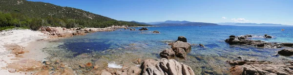 Córcega Del Sur Vacaciones Junto Agua Isla Belleza Francia — Foto de Stock