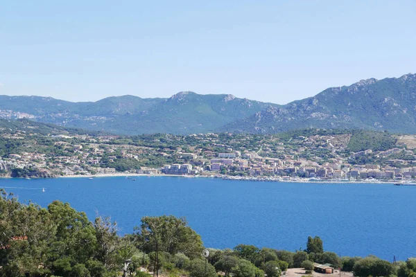 Córcega Del Sur Vacaciones Junto Agua Isla Belleza Francia — Foto de Stock