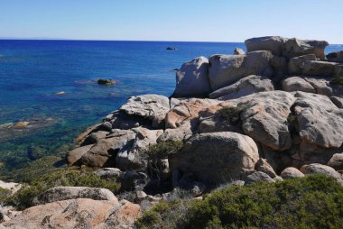 Güney Korsika, deniz kenarında tatil. Fransa 'nın en güzel adası.