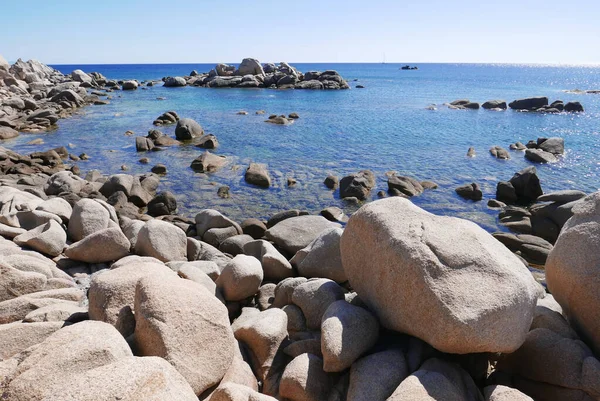 Jižní Korsika Dovolená Vody Ostrově Beauty France — Stock fotografie