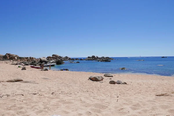 Córcega Del Sur Vacaciones Junto Agua Isla Belleza Francia —  Fotos de Stock