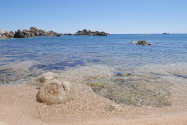 Güney Korsika, deniz kenarında tatil. Fransa 'nın en güzel adası.