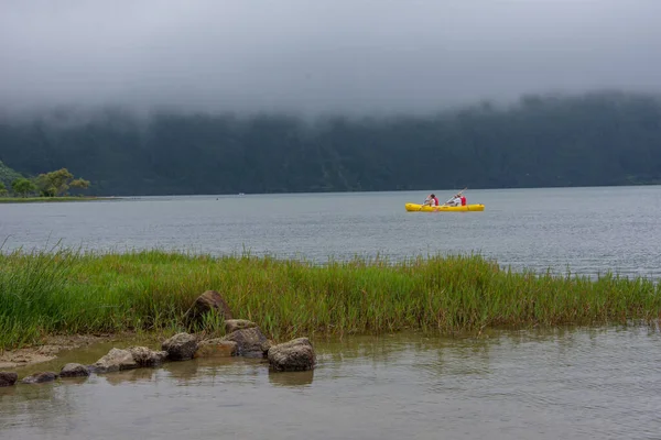 Spaziergang Auf Dem Azoren Archipel Entdeckung Der Insel Sao Miguel — Stockfoto