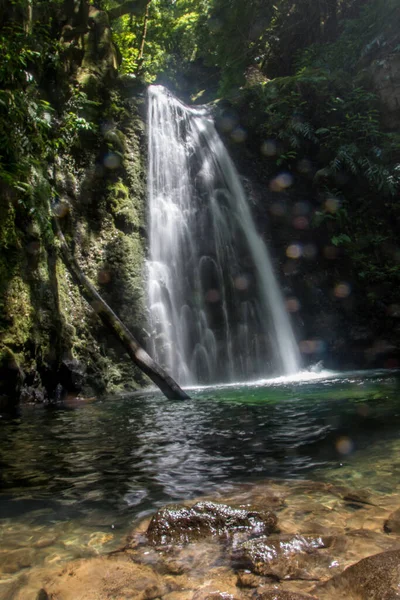 Wandelen Ontdek Prego Salto Waterval Het Eiland Sao Miguel Azores — Stockfoto