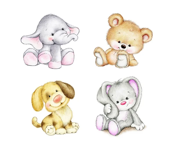 Bir sürü sevimli hayvan.