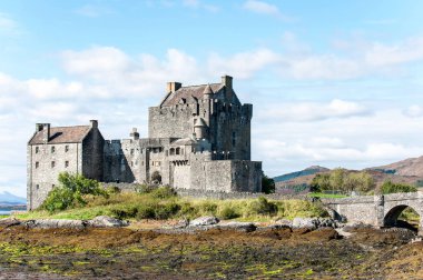 Kral Eilean Donan Kalesi, Loch DUID, yaylaları, İskoçya, Birleşik