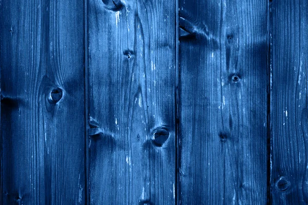 Textura de la antigua mesa de madera en azul Clásico color azul del año 2020 — Foto de Stock