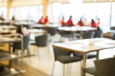 Bulanık arka plan kafe yemek odası otel restoranı