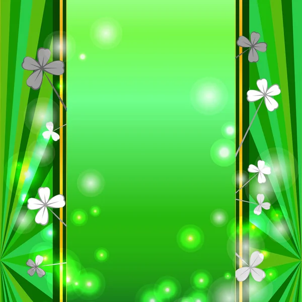 Background for Patrick s day poster — Stock Vector