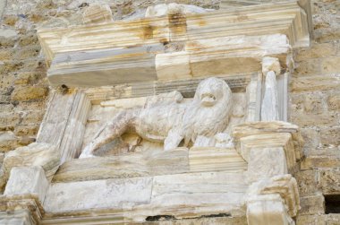 Roma, İtalya 'daki Roma sütunlarının ayrıntıları