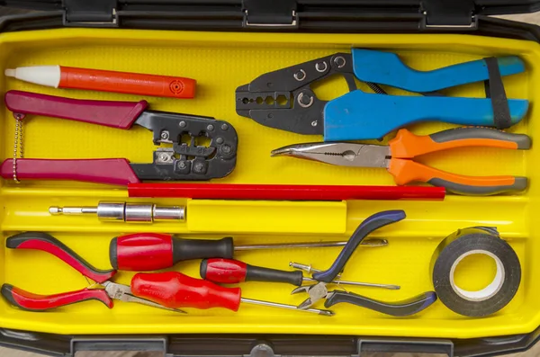 Set Tools Repair Construction — Stock Photo, Image