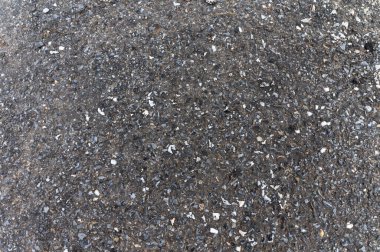 siyah asfalt deseni asfalt yol taşı asfalt desen arka plan siyah granit çakıl.