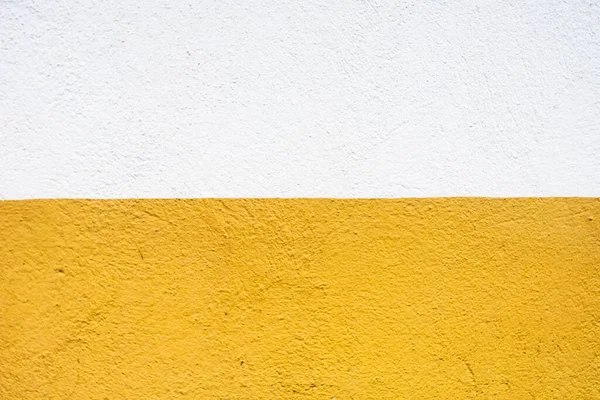 Leere Rote Und Gelbe Zementwand Hintergrund Und Textur — Stockfoto