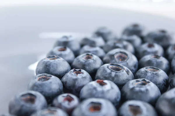 Arándanos Que Contienen Vitaminas Antioxidantes Vista Macro — Foto de Stock