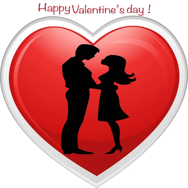 Valentine Day Concept Background Cute Posters Valentines Day Greetings Heart — Stock Photo, Image