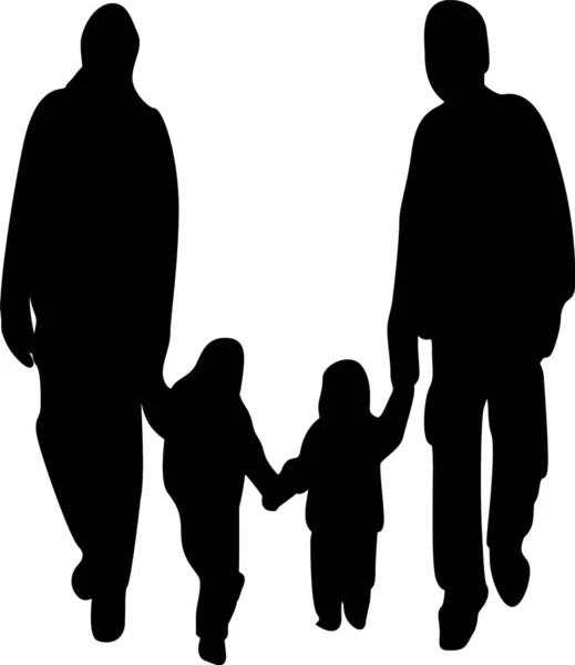 Ikona Szczęśliwej Rodziny — Zdjęcie stockowe