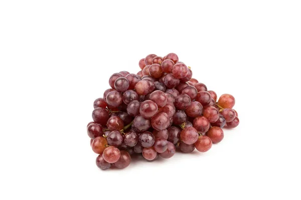 Red grape isolated on white — Stock Photo, Image