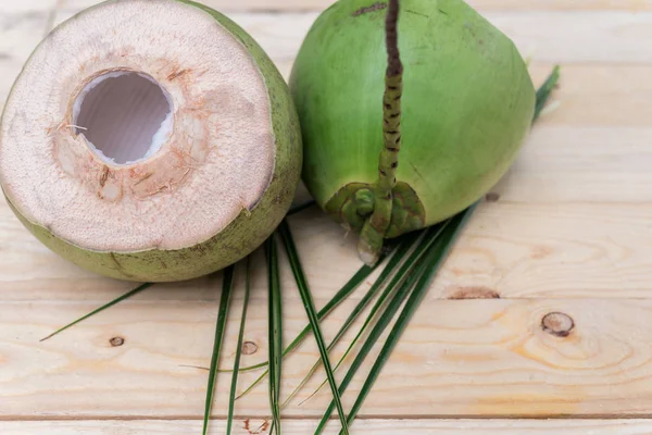 Coconut Background Coconut Juice — Fotografia de Stock