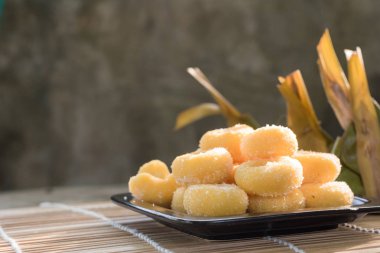 çörek şeker, tatlı şeker çörek parçaları