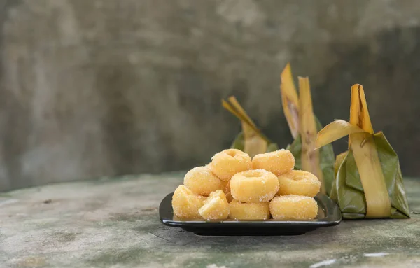 Donuts sugar,sweet pieces of sugar doughnuts — Stock Photo, Image