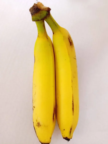 Fresh morning start with healthy fruit banana . — Stock Photo, Image