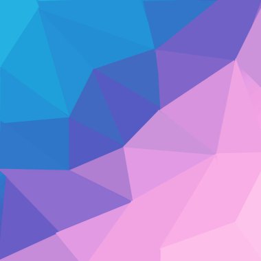 pembe ve mavi renkli üçgen arkaplan 