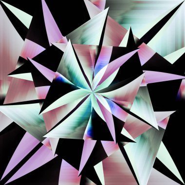 çok renkli kavisli soyut sanat çizgisi arkaplanı