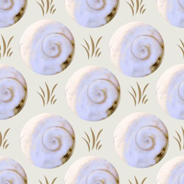 açık renkli girdap dairesi ve şekilsiz kumaş desenli yapraklar 