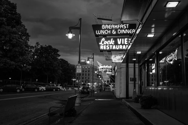 Innenstadt sault ste. marie michigan — Stockfoto