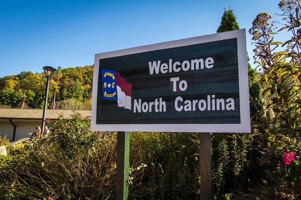 Benvenuti nella Carolina del Nord — Foto Stock