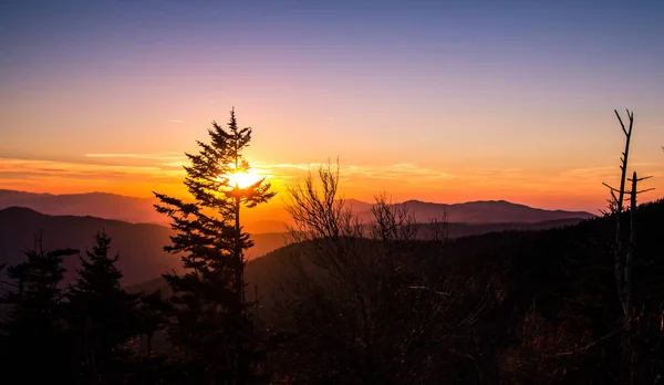 Smoky Mountain Sunset — Stock Photo, Image