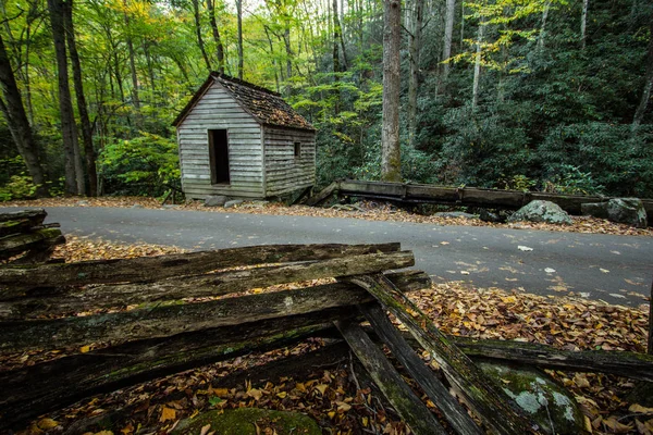 Viejo Smoky Mountain Roadside Mill — Foto de Stock