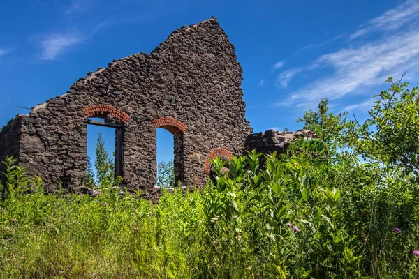 Verlaten Ghost Town gebouw — Stockfoto