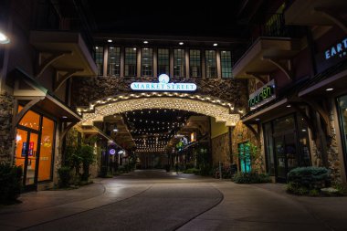 Pigeon Forge açık alışveriş merkezi