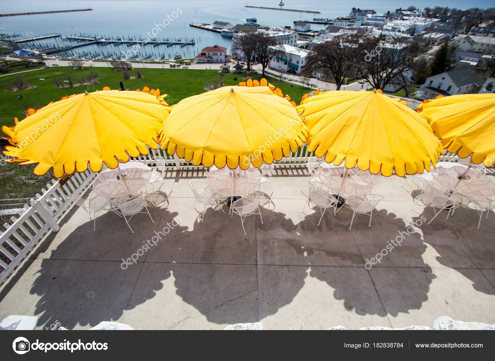 Mackinaw Island Michigan Usa May 2016 Fort Mackinaw Tea Room