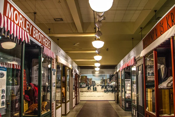 Saginaw Michigan Usa Ottobre 2018 Strade Storiche Saginaw Famoso Museo — Foto Stock