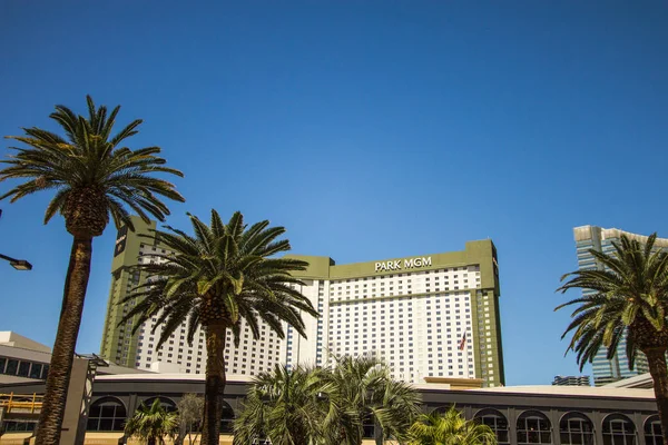 Las Vegas Nevada Usa Maja 2019 Zewnątrz Kurortu Park Mgm — Zdjęcie stockowe