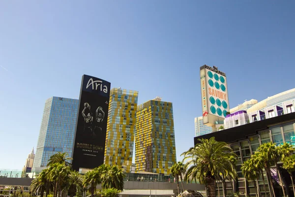 Las Vegas Nevada Usa Mayo 2019 Exterior Del Aria Cosmopolitan — Foto de Stock