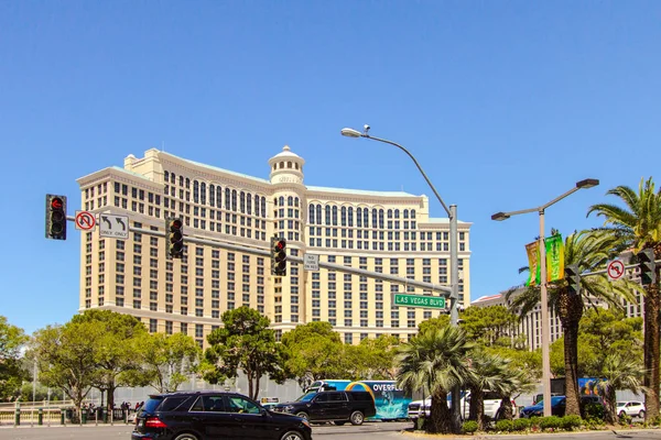 Las Vegas Nevada Usa Mai 2019 Die Vielbefahrene Kreuzung Von — Stockfoto