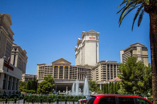 ラスベガス ネバダ アメリカ 5月6 2019 ラスベガスストリップのシーザーズパレスカジノとリゾートの外観 リゾートはVici Entertainmentを所有しており Caesars Entertainmentが管理しています — ストック写真
